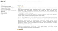 Desktop Screenshot of bdl.pl